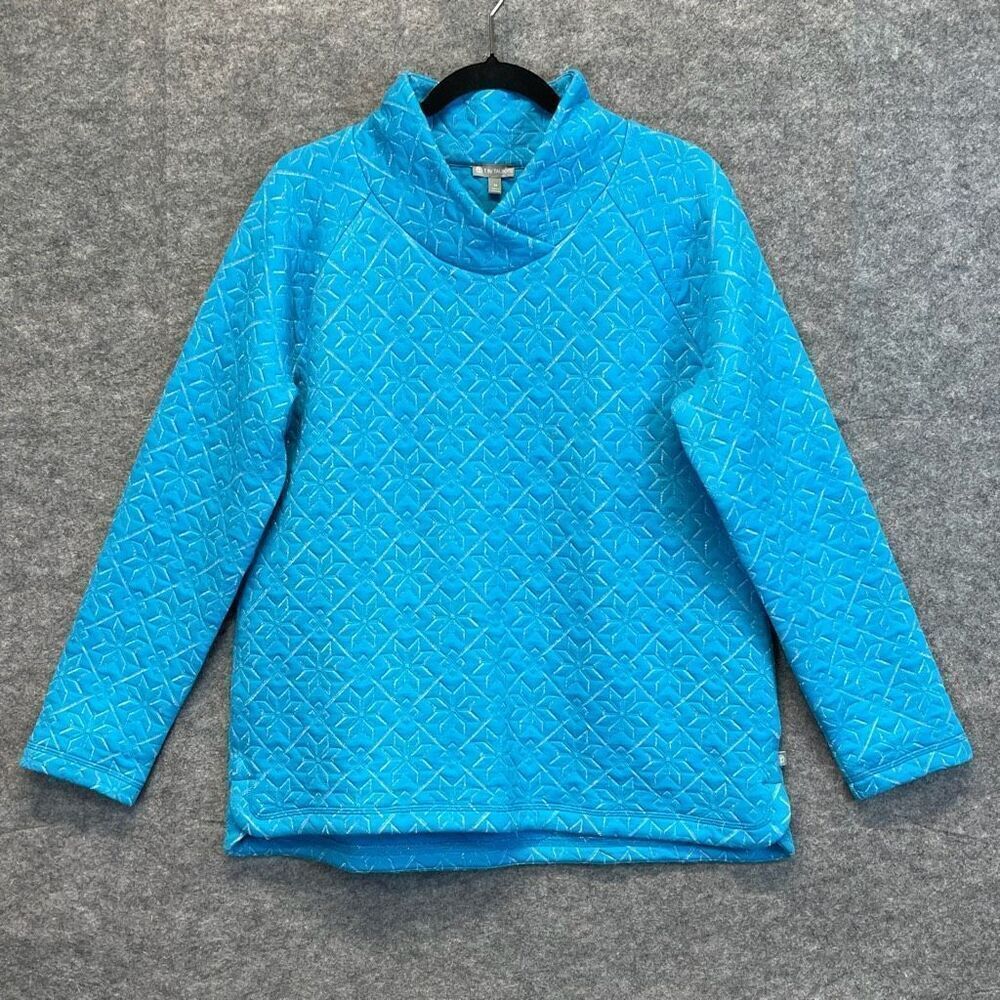 Talbots Blue Long Sleeve Top